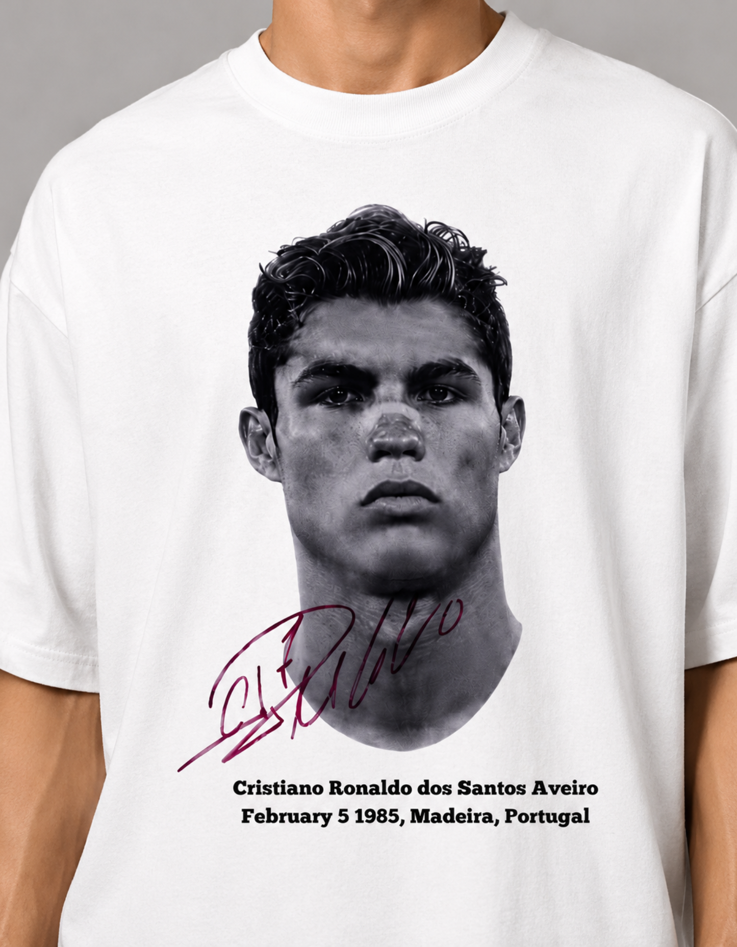 Cristiano Ronaldo Oversized T-Shirt