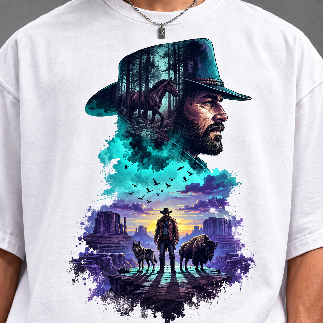 Red Dead Redemption 2 Oversized T-Shirt