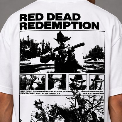 Red Dead Redemption Oversized T-Shirt