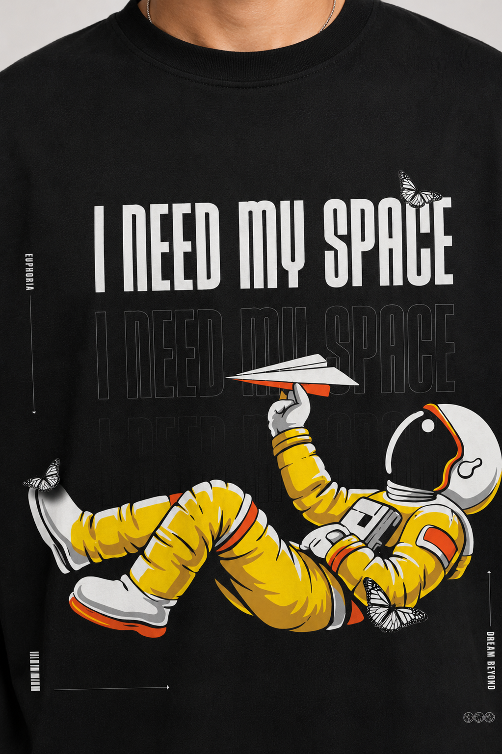 I Need My Space Oversized T-Shirt