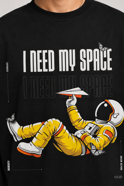 I Need My Space Oversized T-Shirt