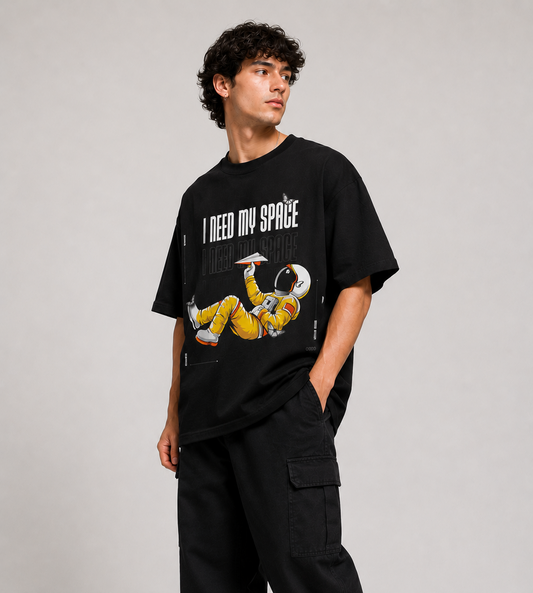 I Need My Space Oversized T-Shirt