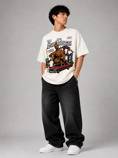 GTA San Andreas Oversized T-Shirt