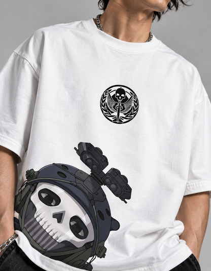 Ghost  streetwear  Oversized T-Shirt