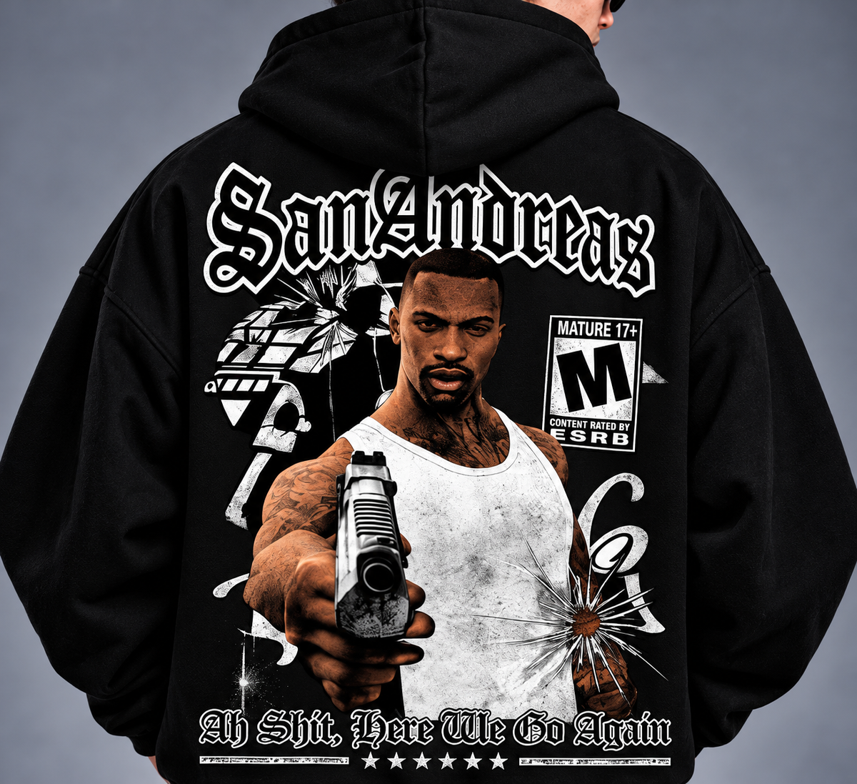 San Andreas Oversized Hoodie