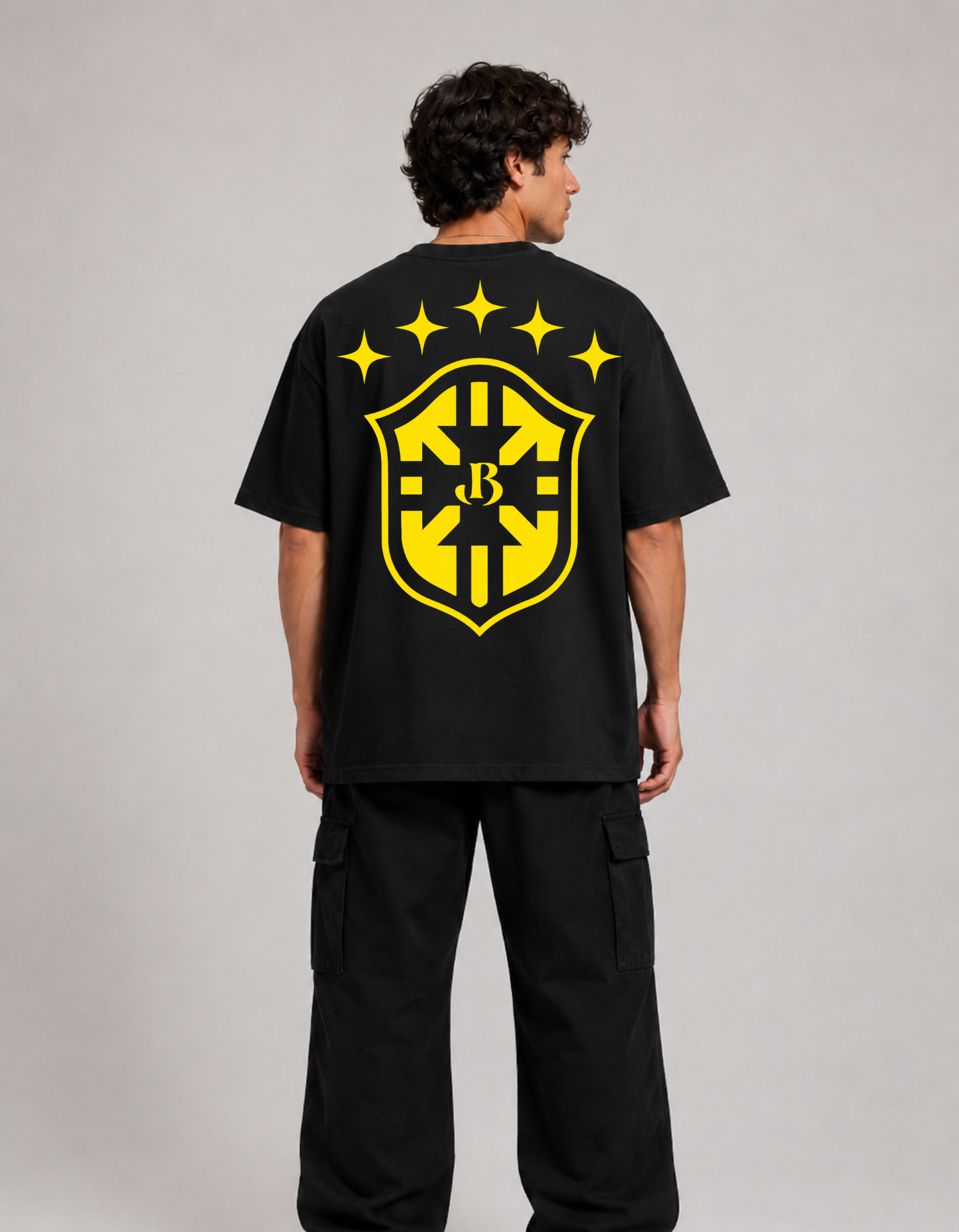 Brazil football Oversized T-Shirt