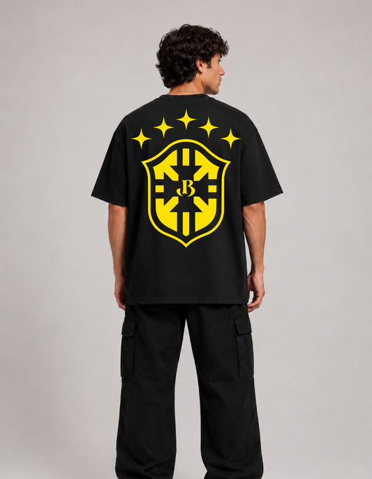 Brazil football Oversized T-Shirt