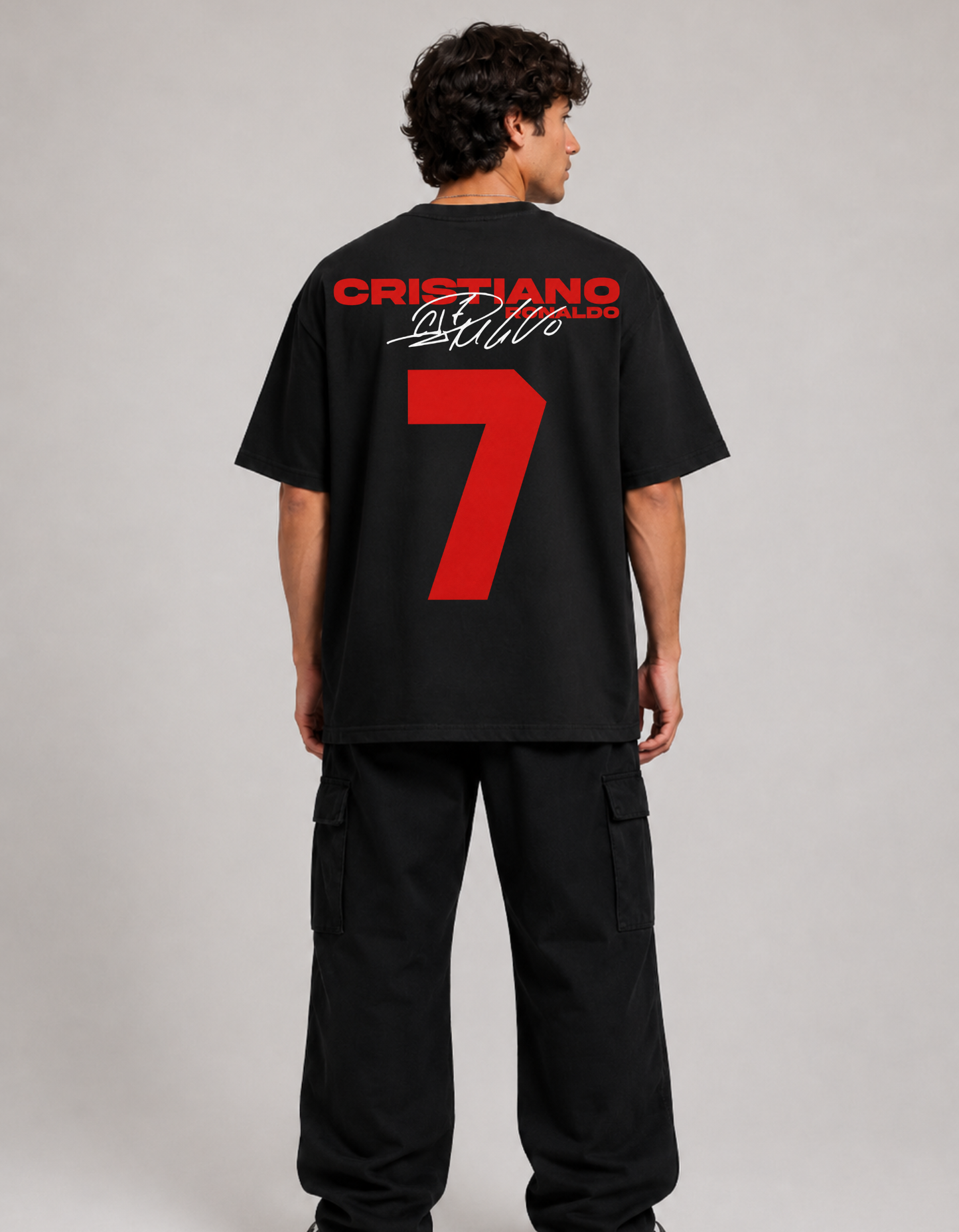 Cristiano Ronaldo 7 Oversized T-Shirt