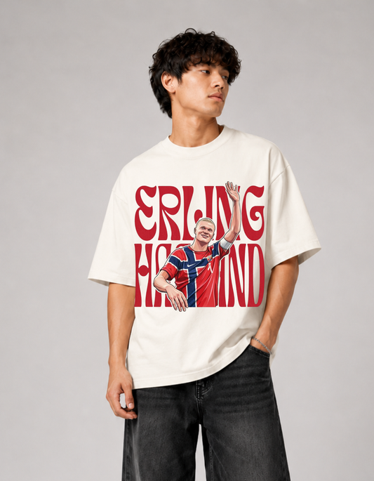 HAALAND streetwear   Oversized T-Shirt