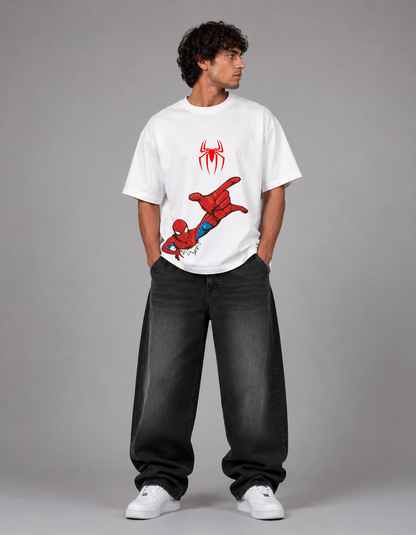 Spider Man streetwear Oversized T-Shirt