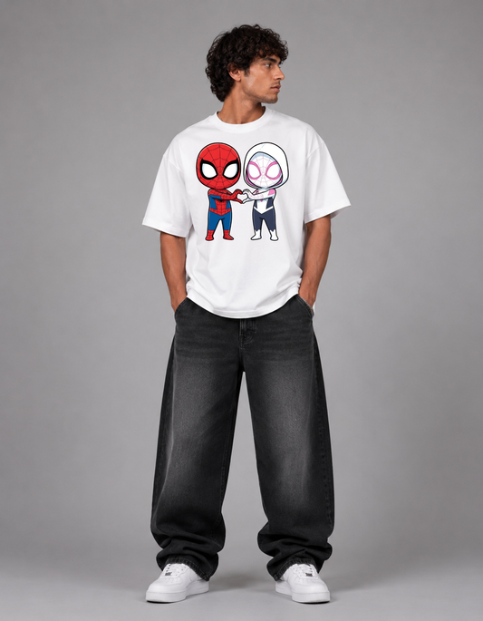 Webhead Spider Man Oversized T-Shirt