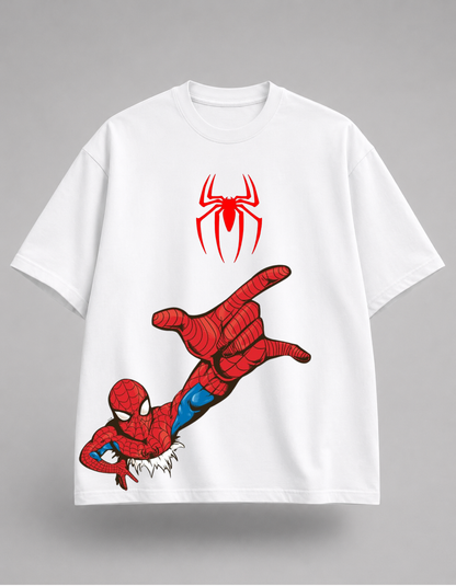 Spider Man streetwear Oversized T-Shirt