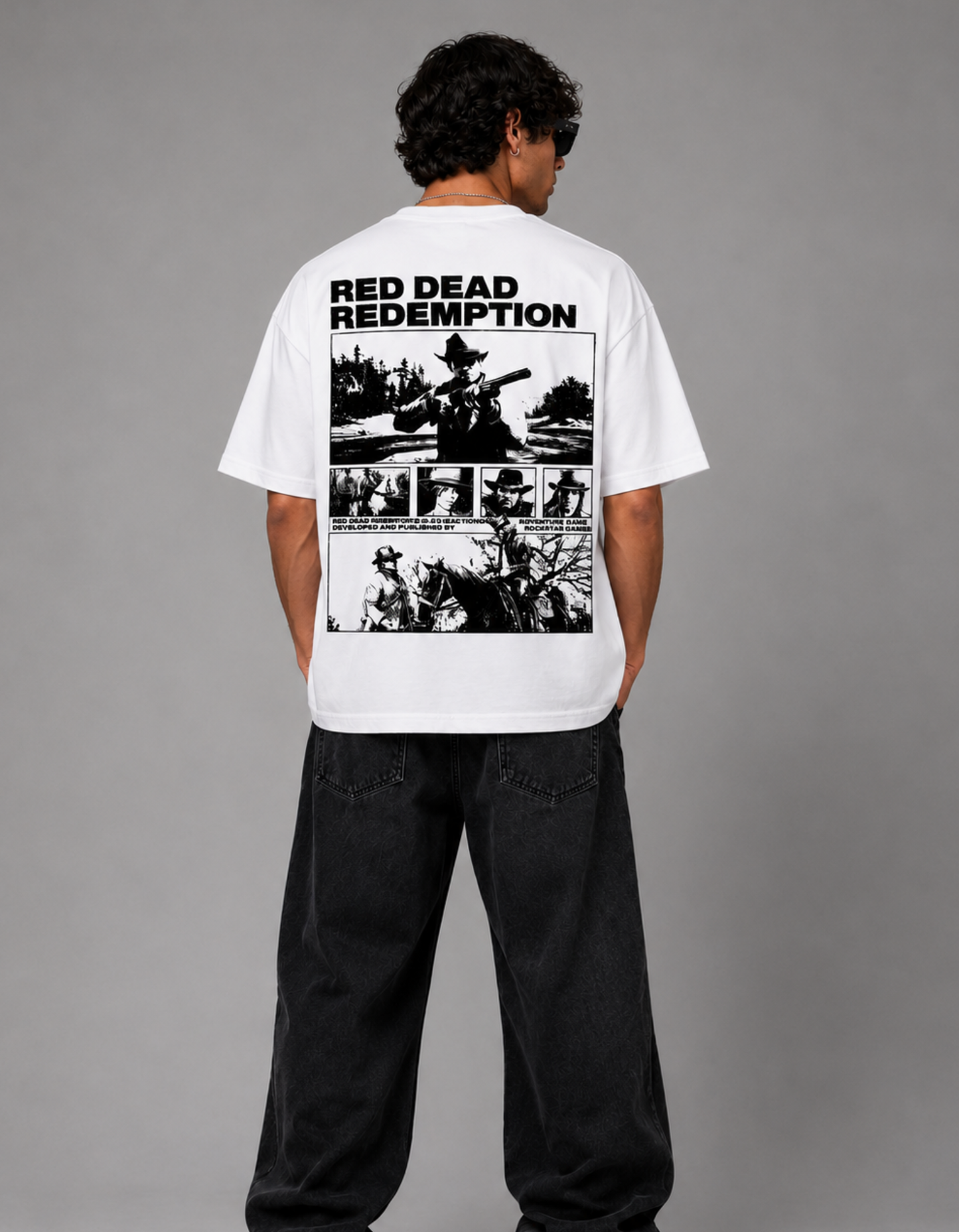 Red Dead Redemption Oversized T-Shirt