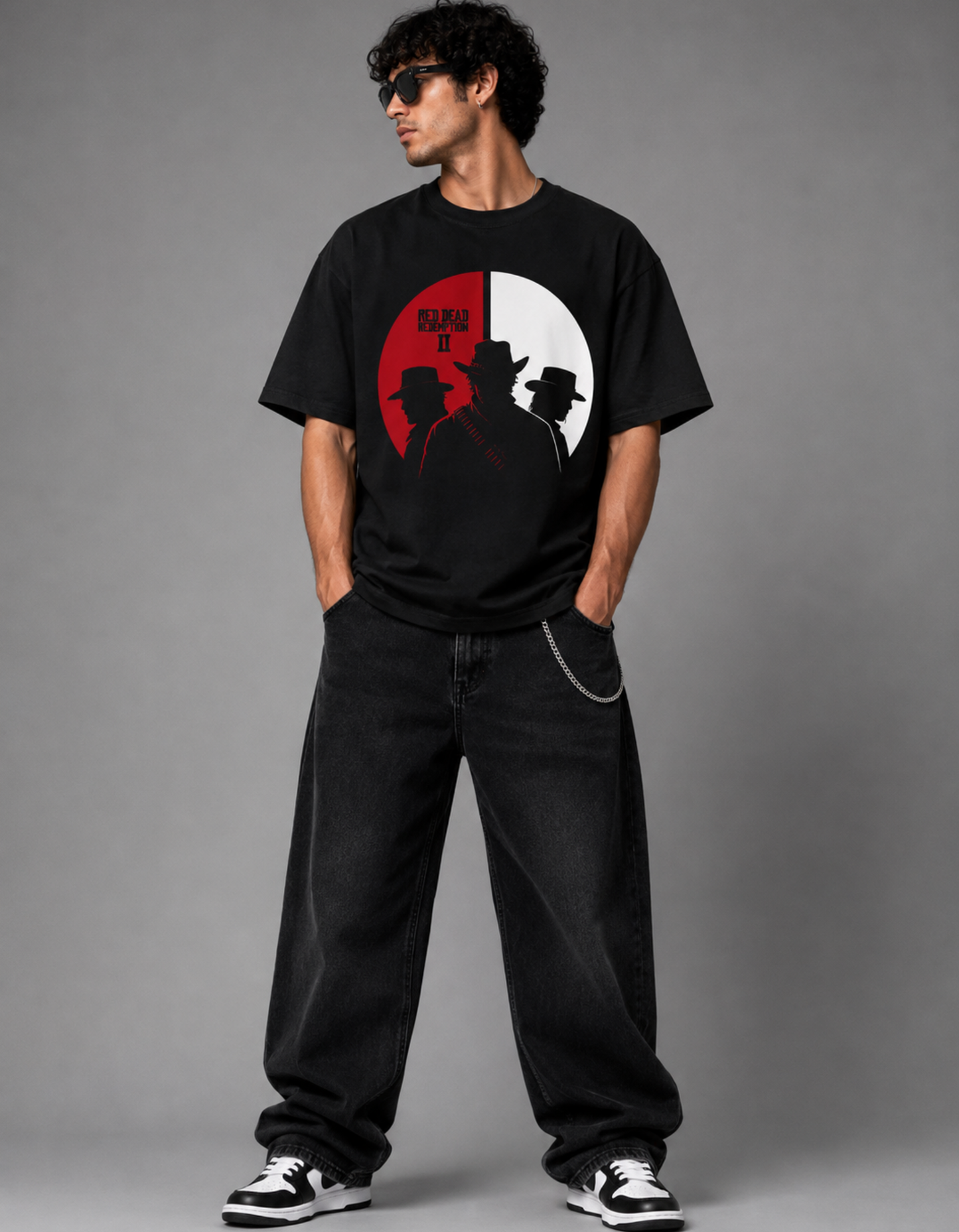 RDR2  streetwear  Oversized T-Shirt