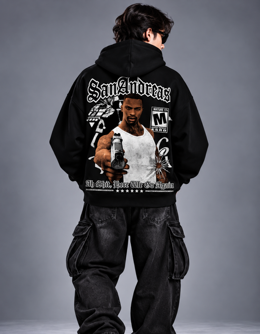San Andreas Oversized Hoodie