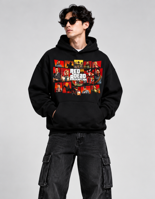 Red Dead Redemption  Oversized Hoodie