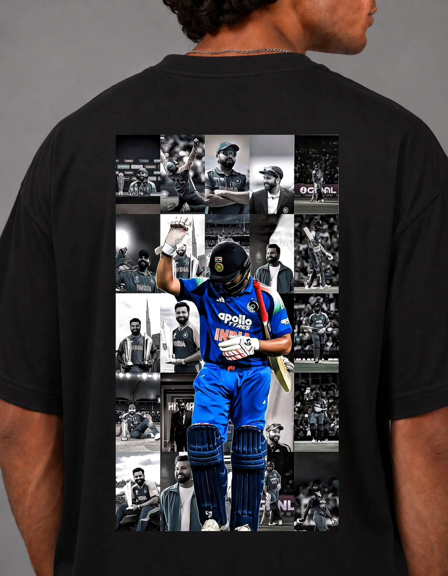 Rohit Sharma Oversized T-Shirt