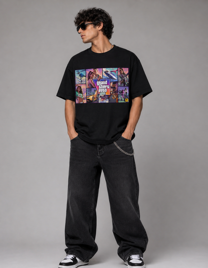 GTA VI Streetwear  Oversized T-Shirt